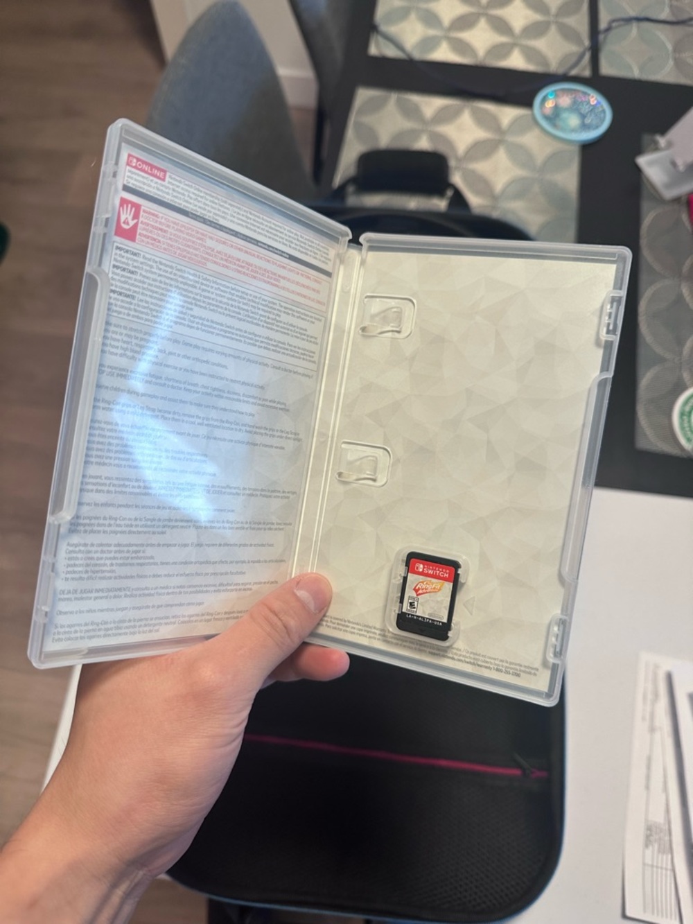 Switch RING FIT Complete Set (Ring fit + game + Travel Case) - Picture 2 of 5